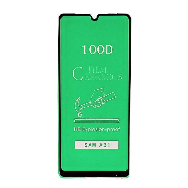 محافظ صفحه نمایش سرامیکی شفاف 100D مناسب برای گوشی موبایل سامسونگ Galaxy A31