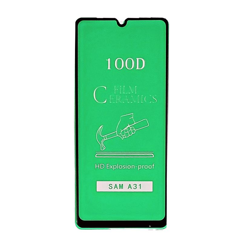 محافظ صفحه نمایش سرامیکی شفاف 100D مناسب برای گوشی موبایل سامسونگ Galaxy A31