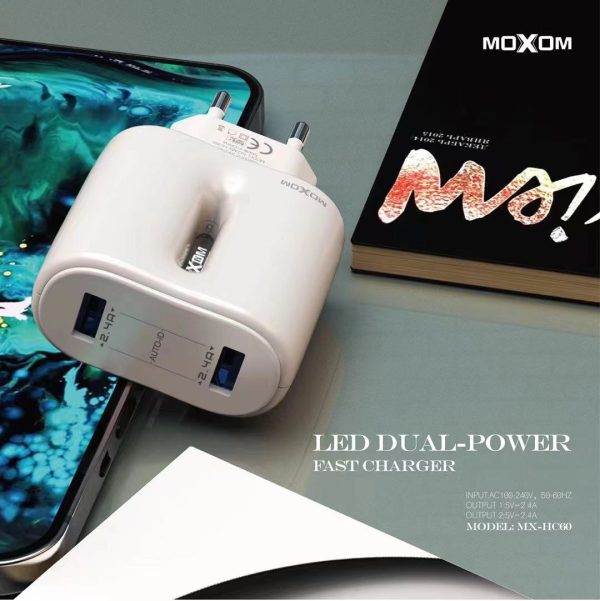 شارژ اورجینال ماکسوم MOXOM مدل HC60
